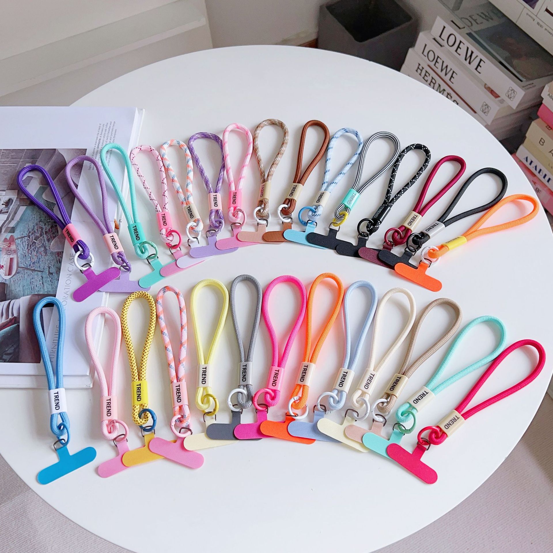 Lanyard Phone Strap - Adjustable Phone Wrist Strap Chain Fashion