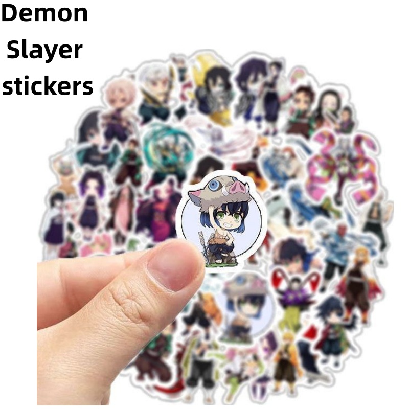 Phone Accessories Cute - Demon Slayer stickers, cartoon and anime
