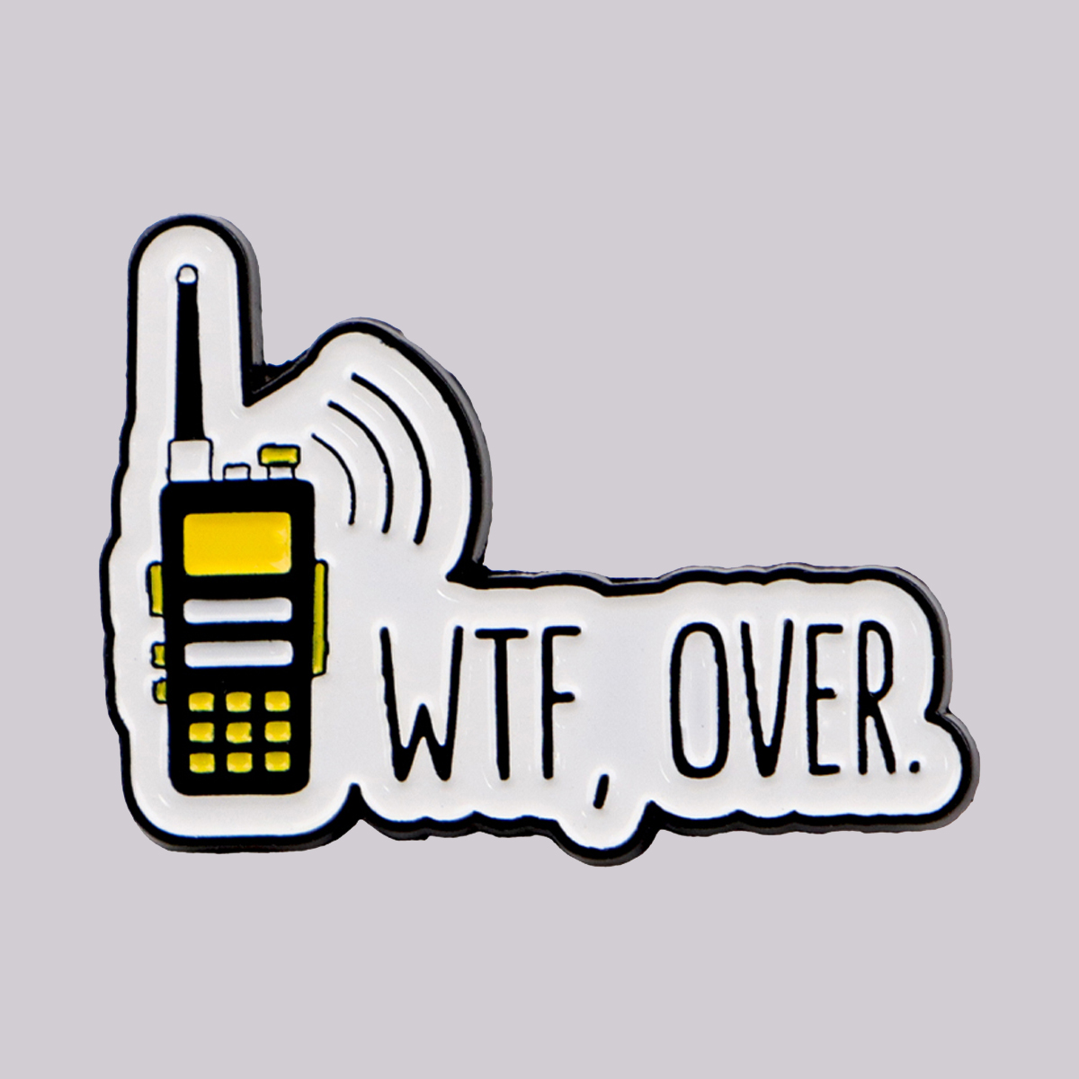 Phone Accessories Quotes - Telephone Quotes Enamel Pin Phone Brooch