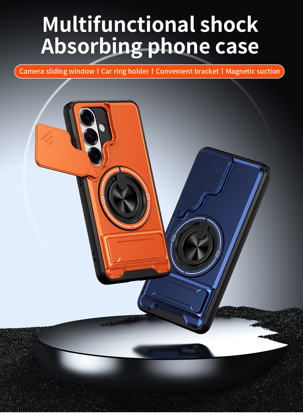 360 Rotating Magnetic Ring Hol - Phone Ring Holder ulasan dan harga