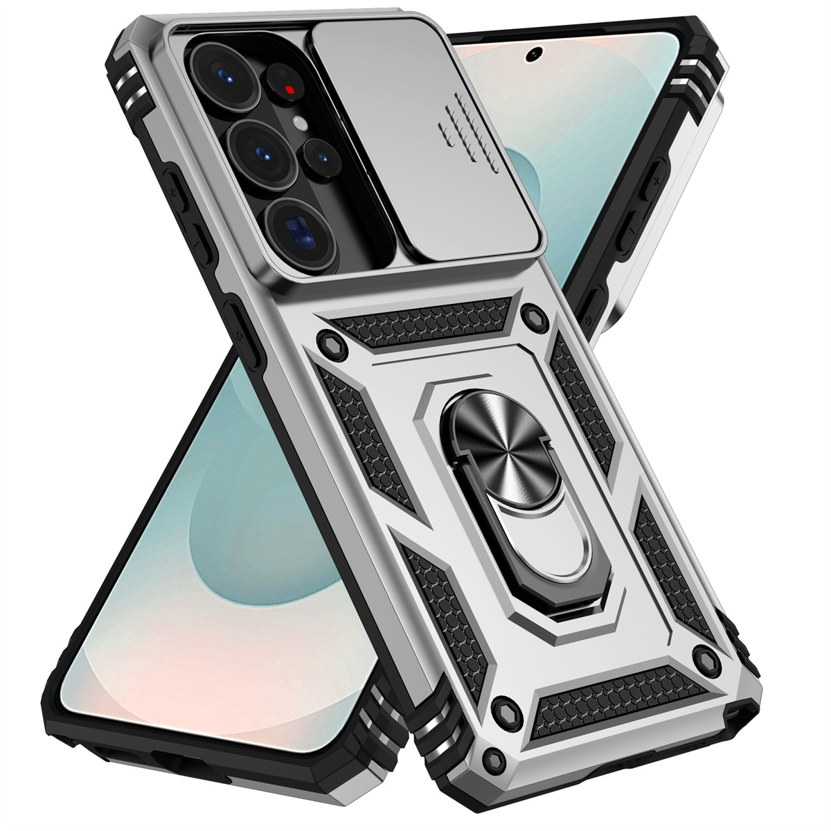 Shockproof Phone Case for Sams - Phone Ring Holder ulasan dan harga