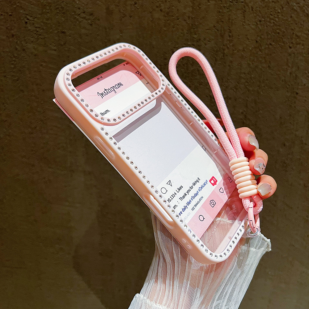 Luxury Diamond With Lanyard Tr - Lanyard Phone Strap ulasan dan harga