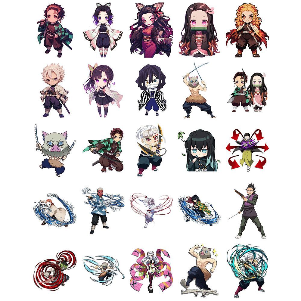 Demon Slayer stickers, cartoon - Phone Accessories Cute ulasan dan harga