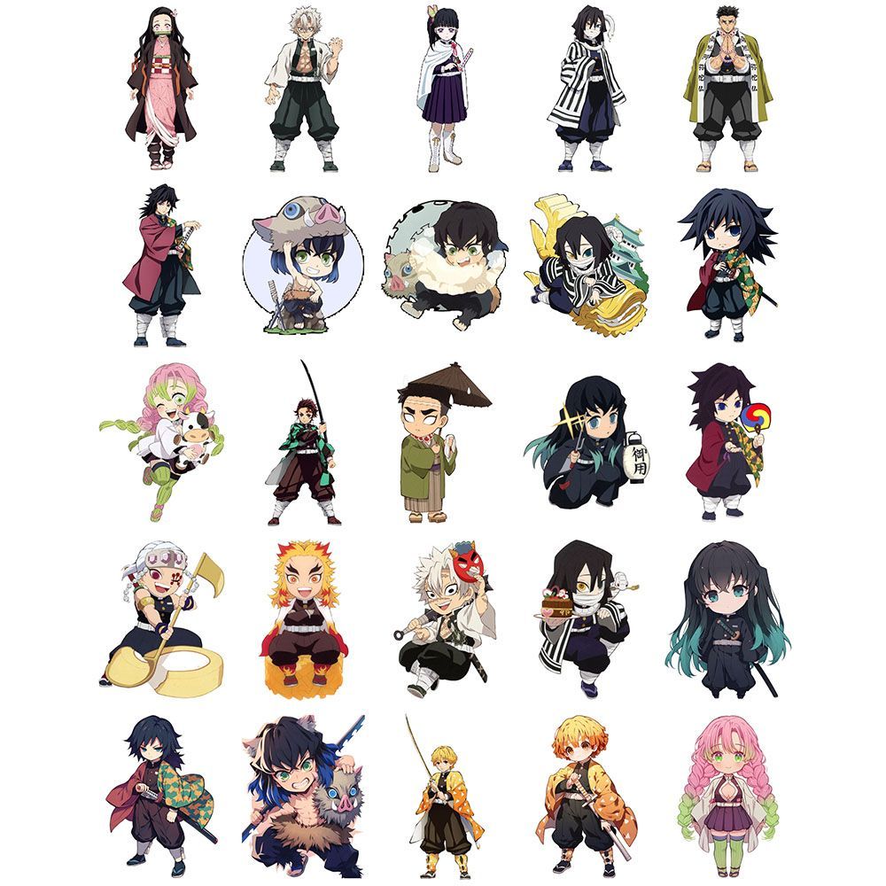 Demon Slayer stickers, cartoon - Phone Accessories Cute ulasan dan harga