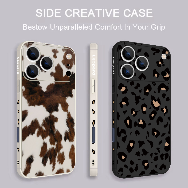 Leopard Print TPU Phone Case F - Lanyard Phone Strap ulasan dan harga