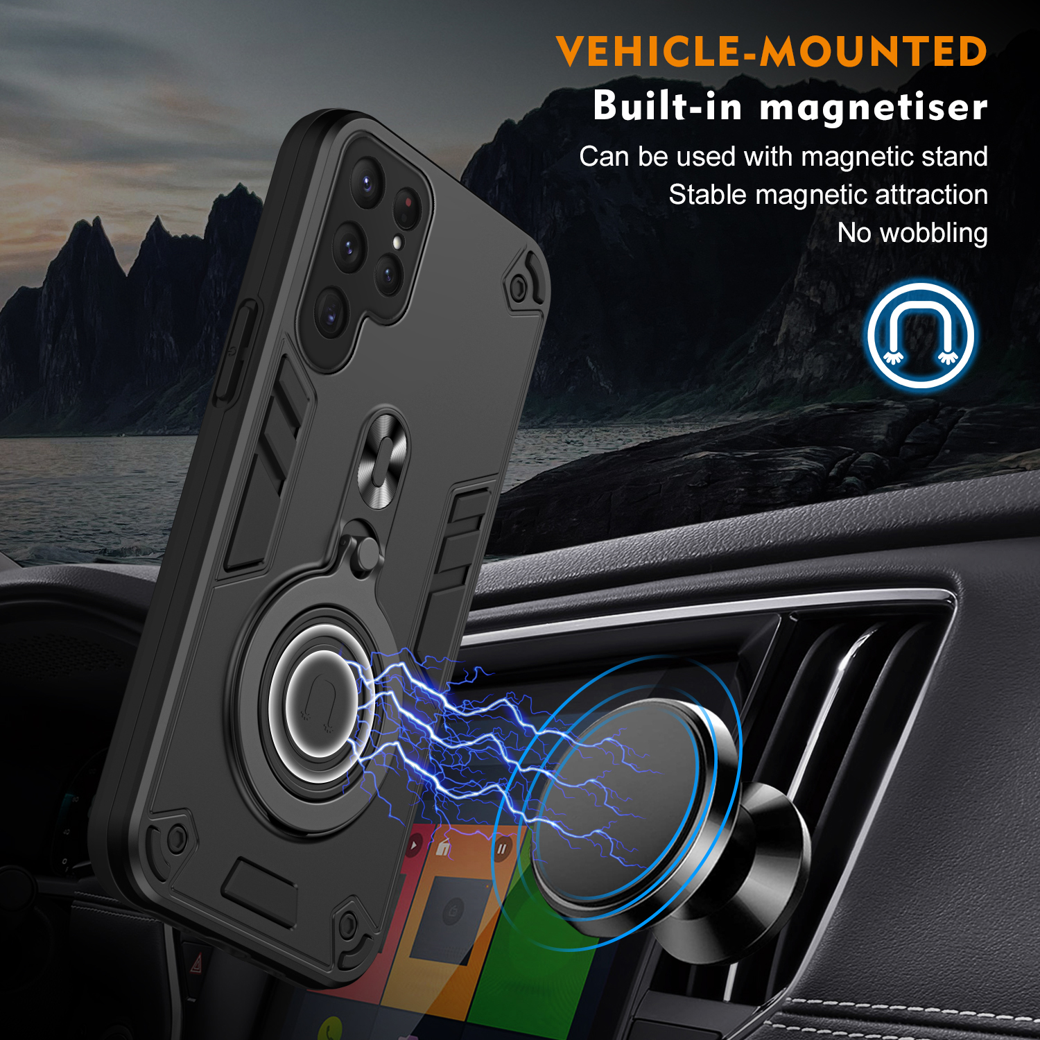 New 360 ° Rotating Metal Car B - Phone Ring Holder ulasan dan harga