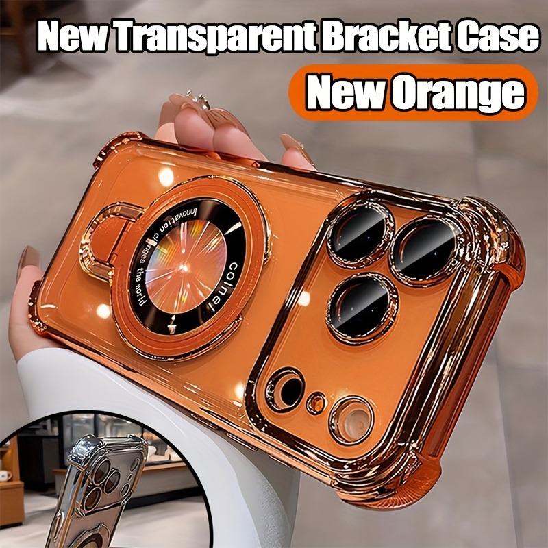 Luxury Plating Phone Case for  - Phone Ring Holder ulasan dan harga