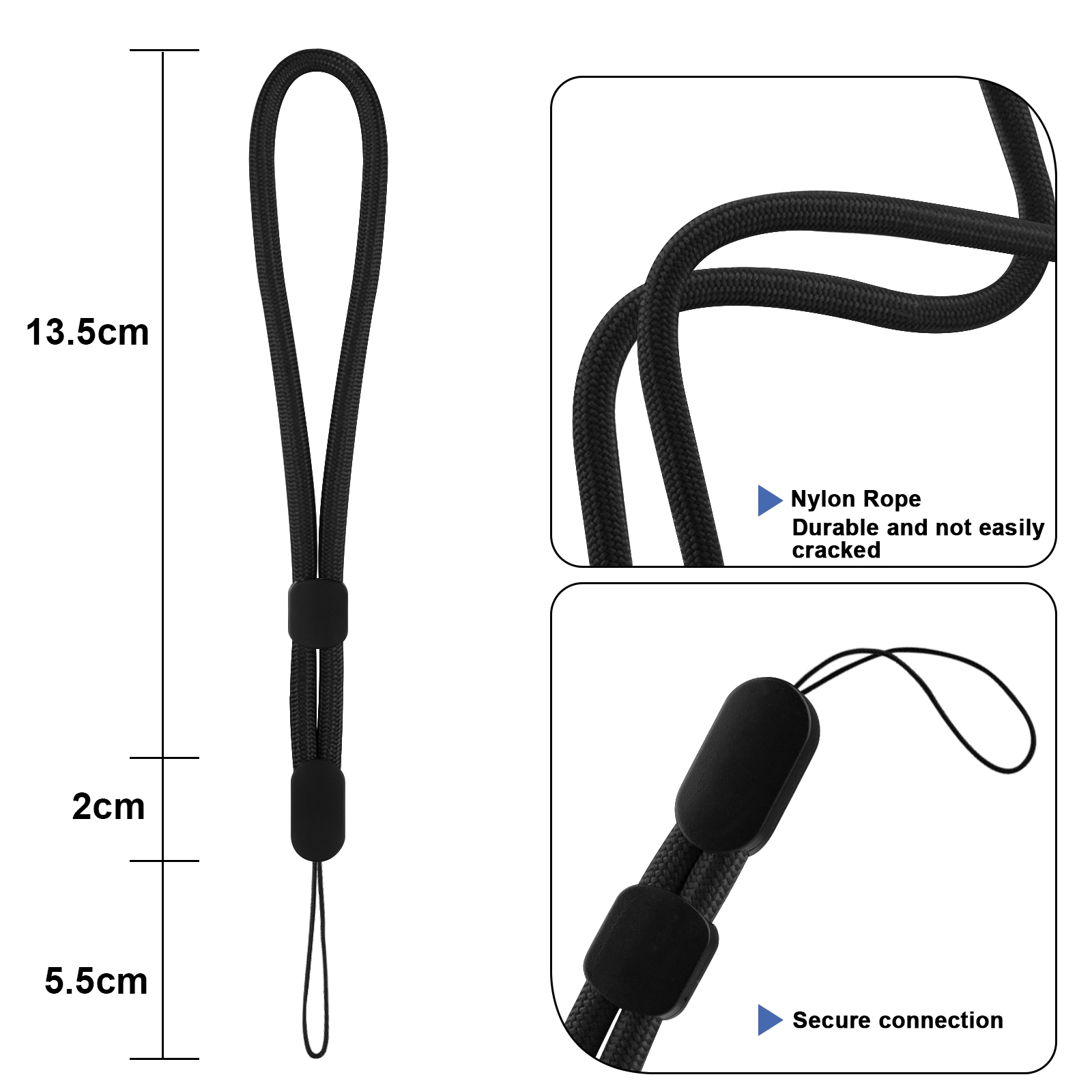 6Pcs/lot Hand Wrist Strap Lany - Lanyard Phone Strap ulasan dan harga
