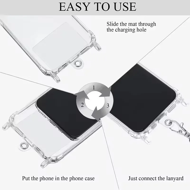 10/1pcs Universal Phone Tether - Lanyard Phone Strap ulasan dan harga