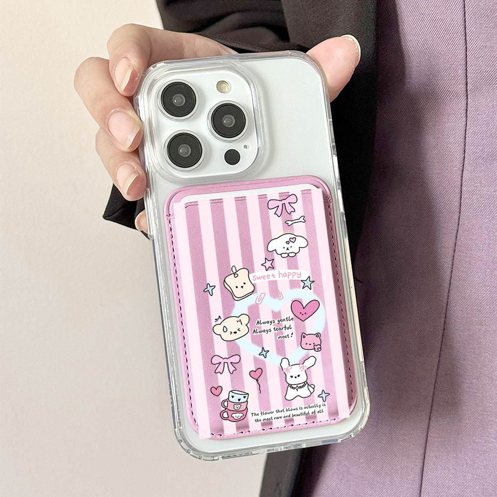Cute Girly Sketch Style Leathe - Phone Accessories Cute ulasan dan harga