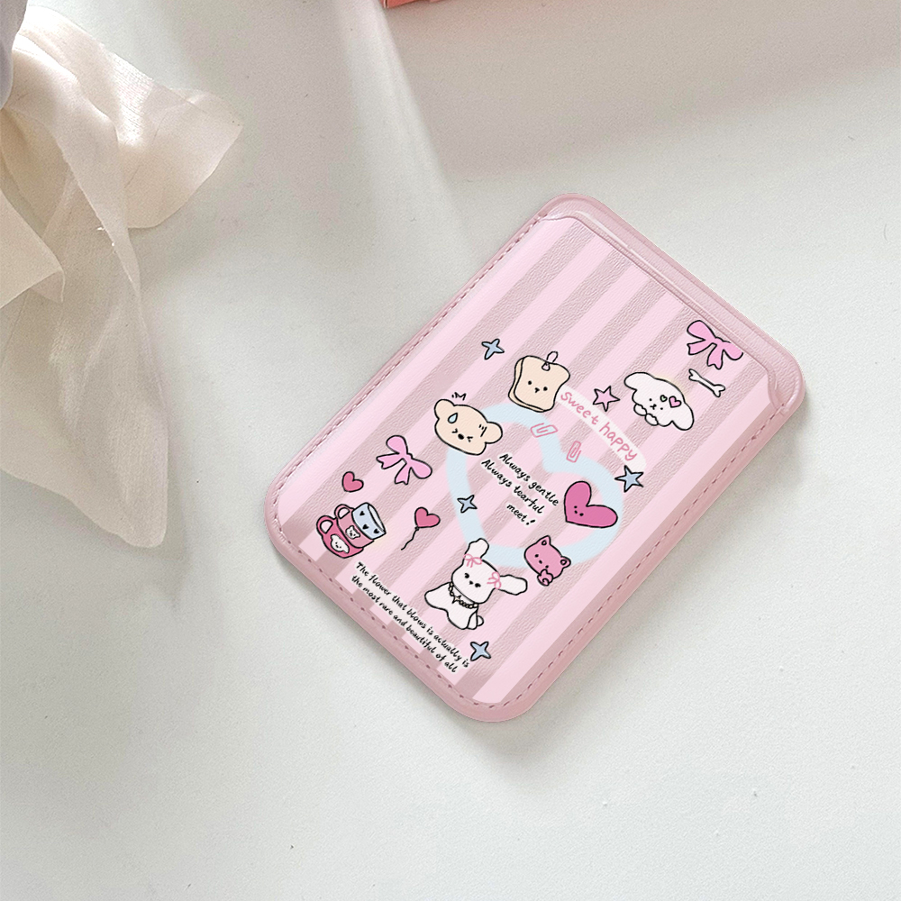 Cute Girly Sketch Style Leathe - Phone Accessories Cute ulasan dan harga
