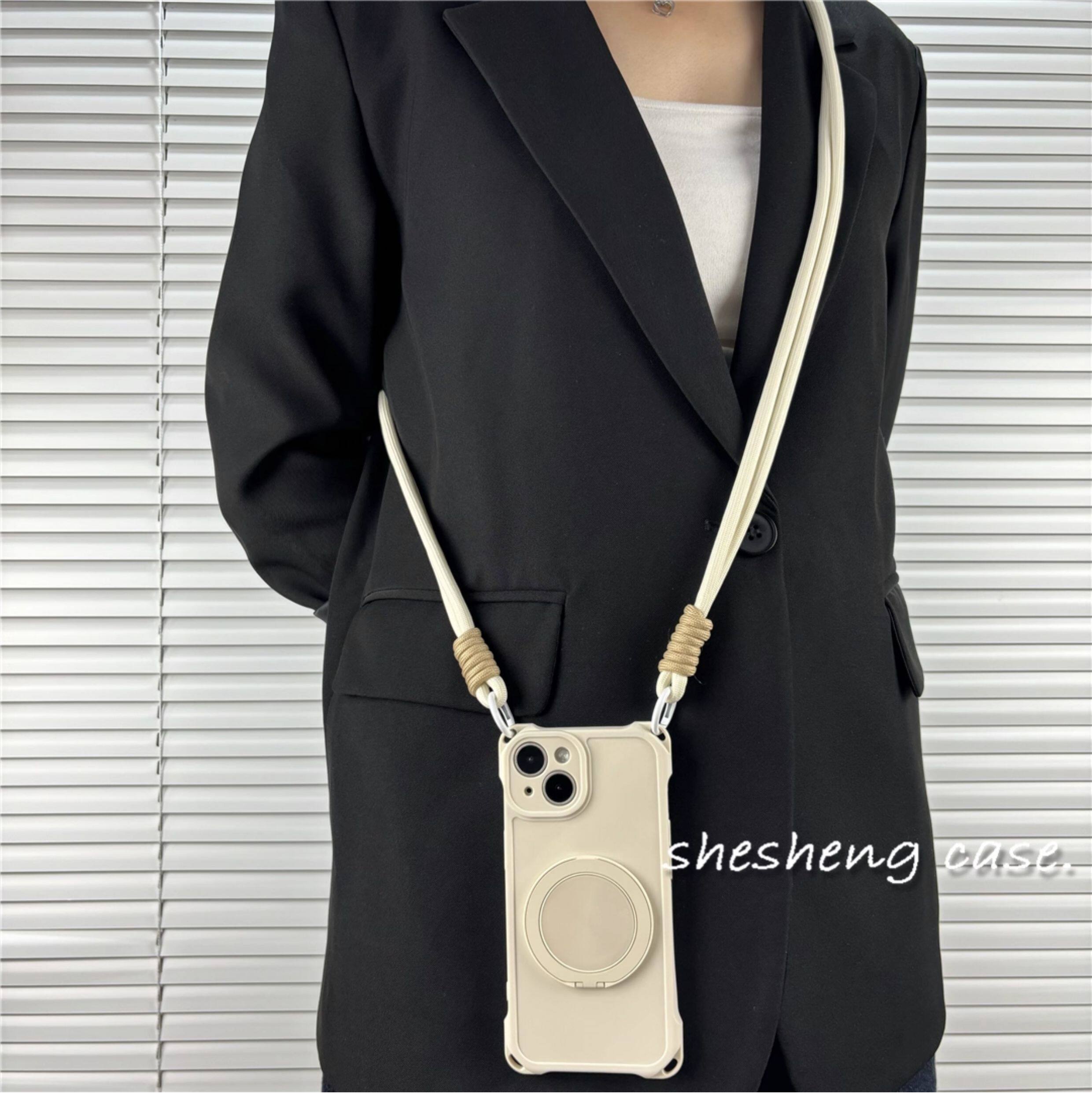 Crossbody Lanyard Phone Case F - Phone Ring Holder ulasan dan harga