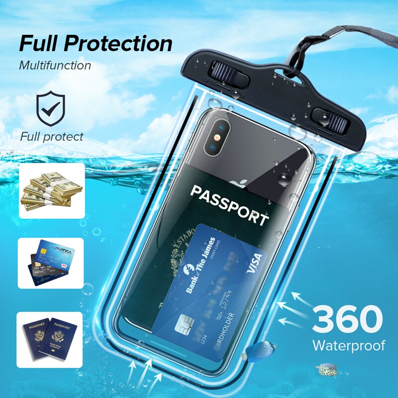 IP68 Universal Waterproof Phon - Phone Accessories Android ulasan dan harga