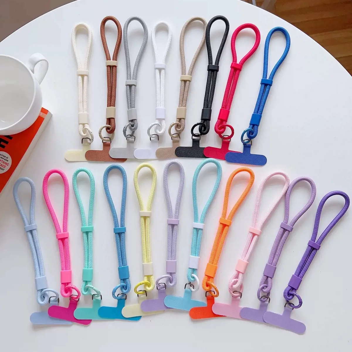 Fashion Candy Color Mobile Pho - Lanyard Phone Strap ulasan dan harga