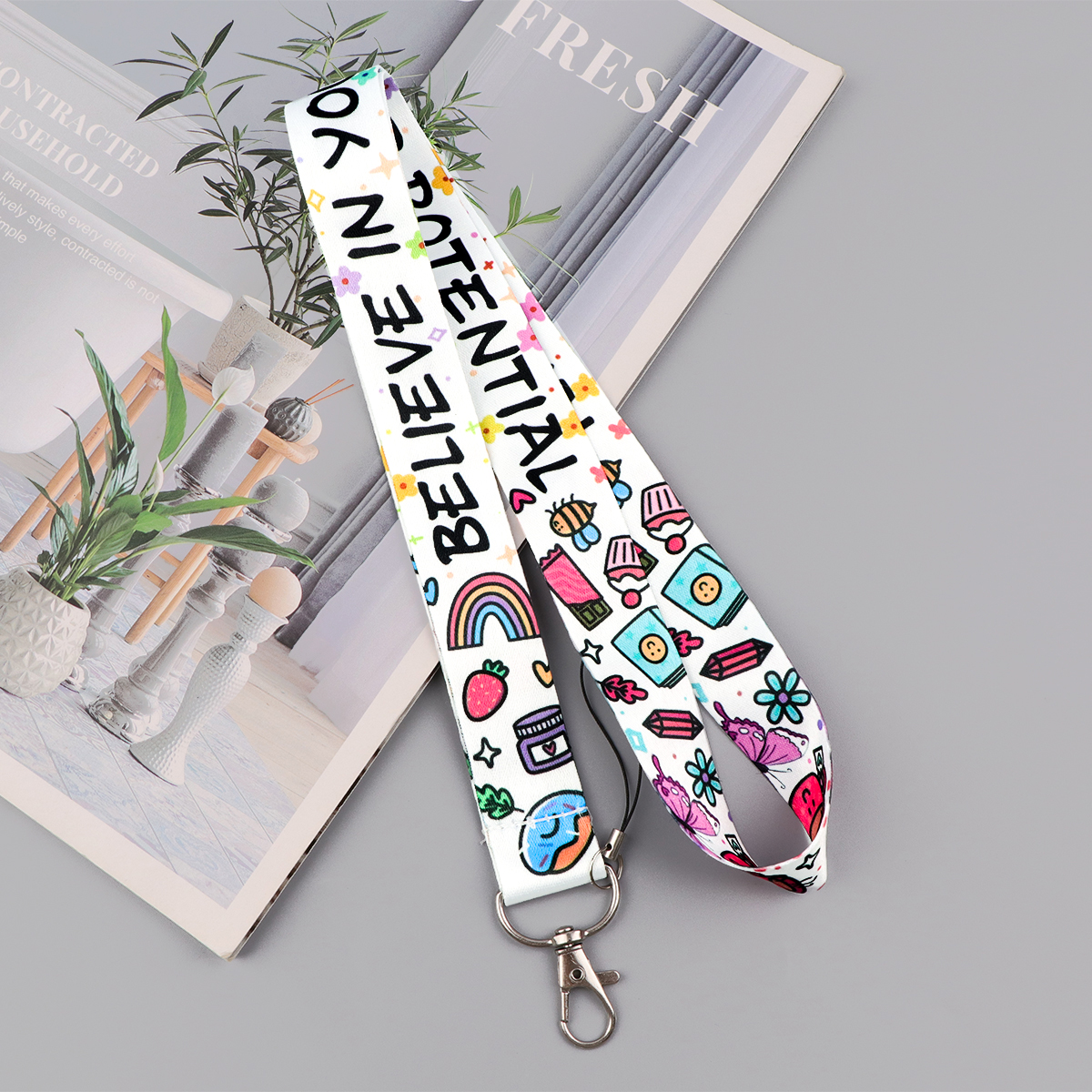 Funny Flower Quotes Lanyard Ne - Phone Accessories Quotes ulasan dan harga