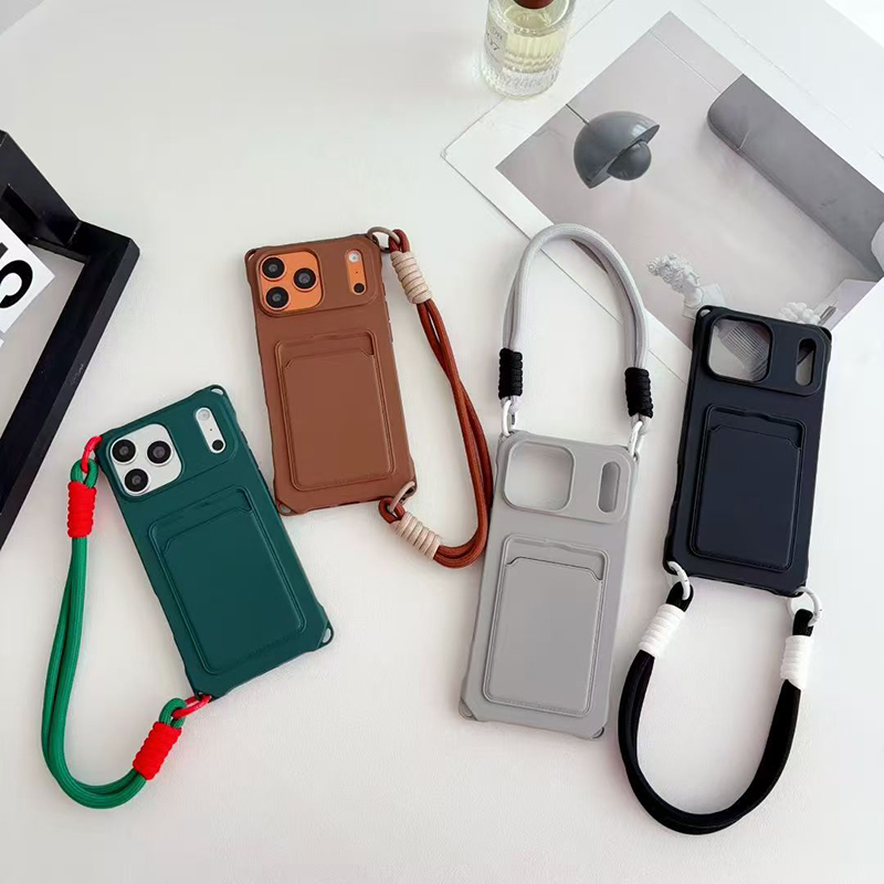 Candy colored clip on anti dro - Lanyard Phone Strap ulasan dan harga