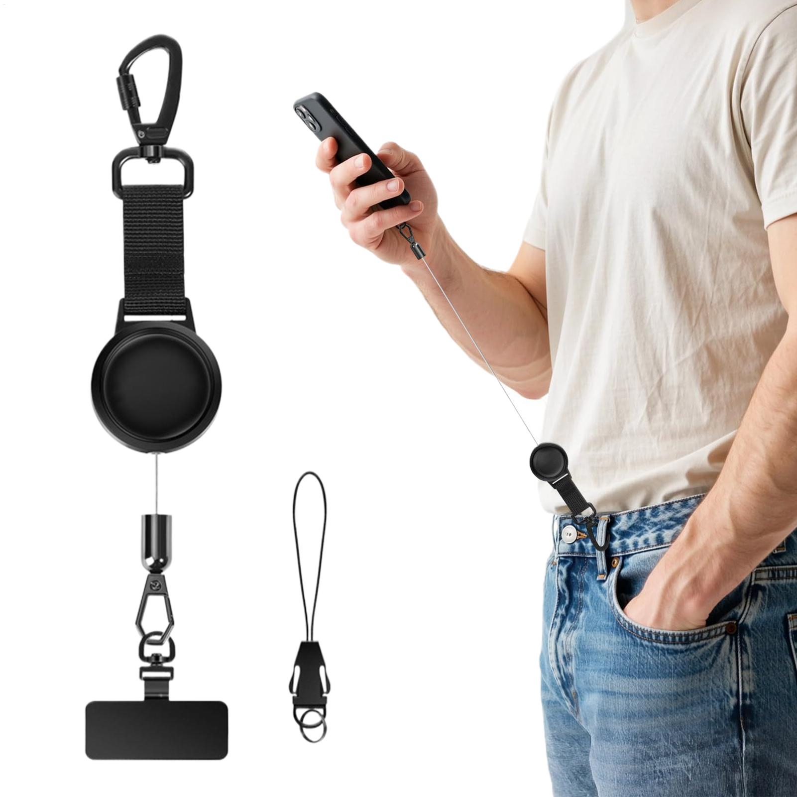 Retractable Phone Lanyard Anti - Lanyard Phone Strap ulasan dan harga