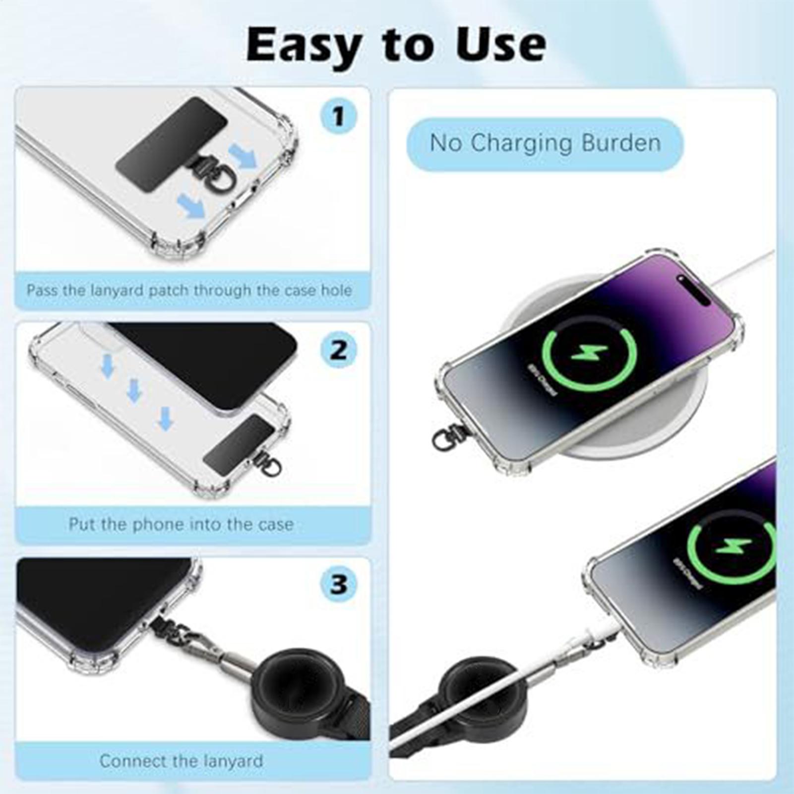 Retractable Phone Lanyard Anti - Lanyard Phone Strap ulasan dan harga